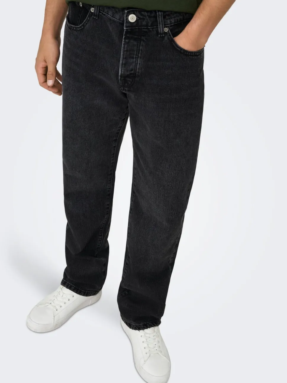 ONSEDGE Medelhög midja Rak passform Jeans