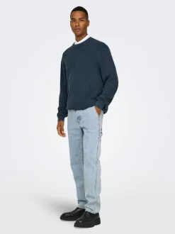 ONSEDGE Medelhög midja Rak passform Jeans