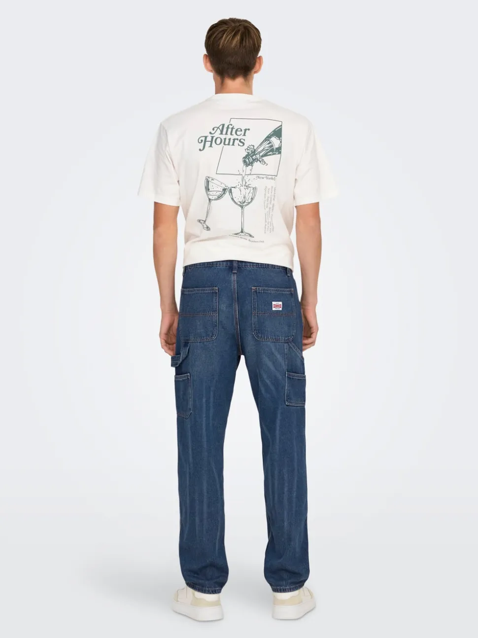 ONSEDGE Medelhög midja Rak passform Jeans
