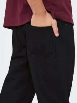 ONSEDGE Medelhög midja Rak passform Jeans