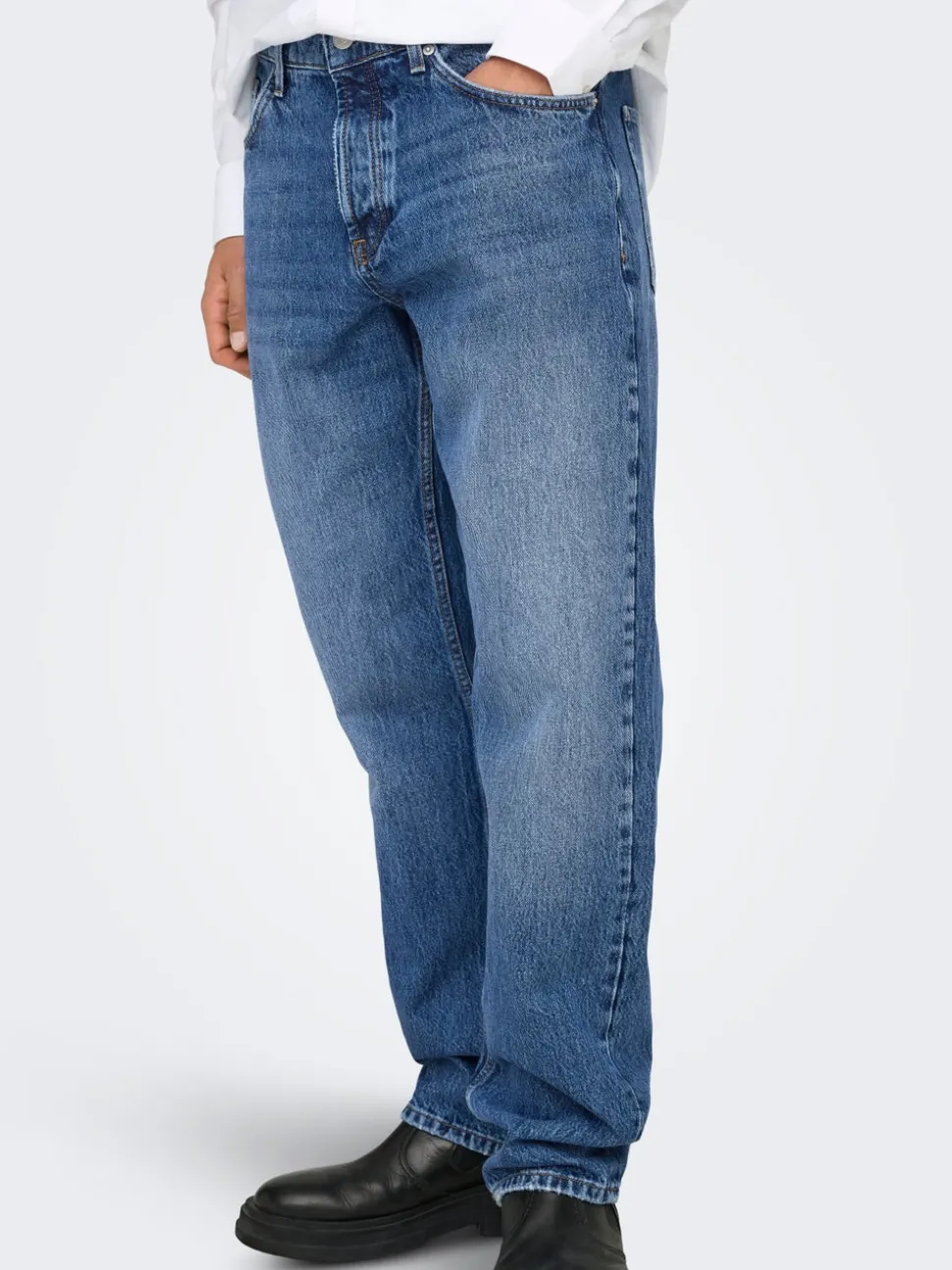 ONSEDGE Medelhög midja Rak passform Jeans