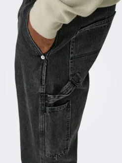 ONSEDGE Medelhög midja Rak passform Jeans