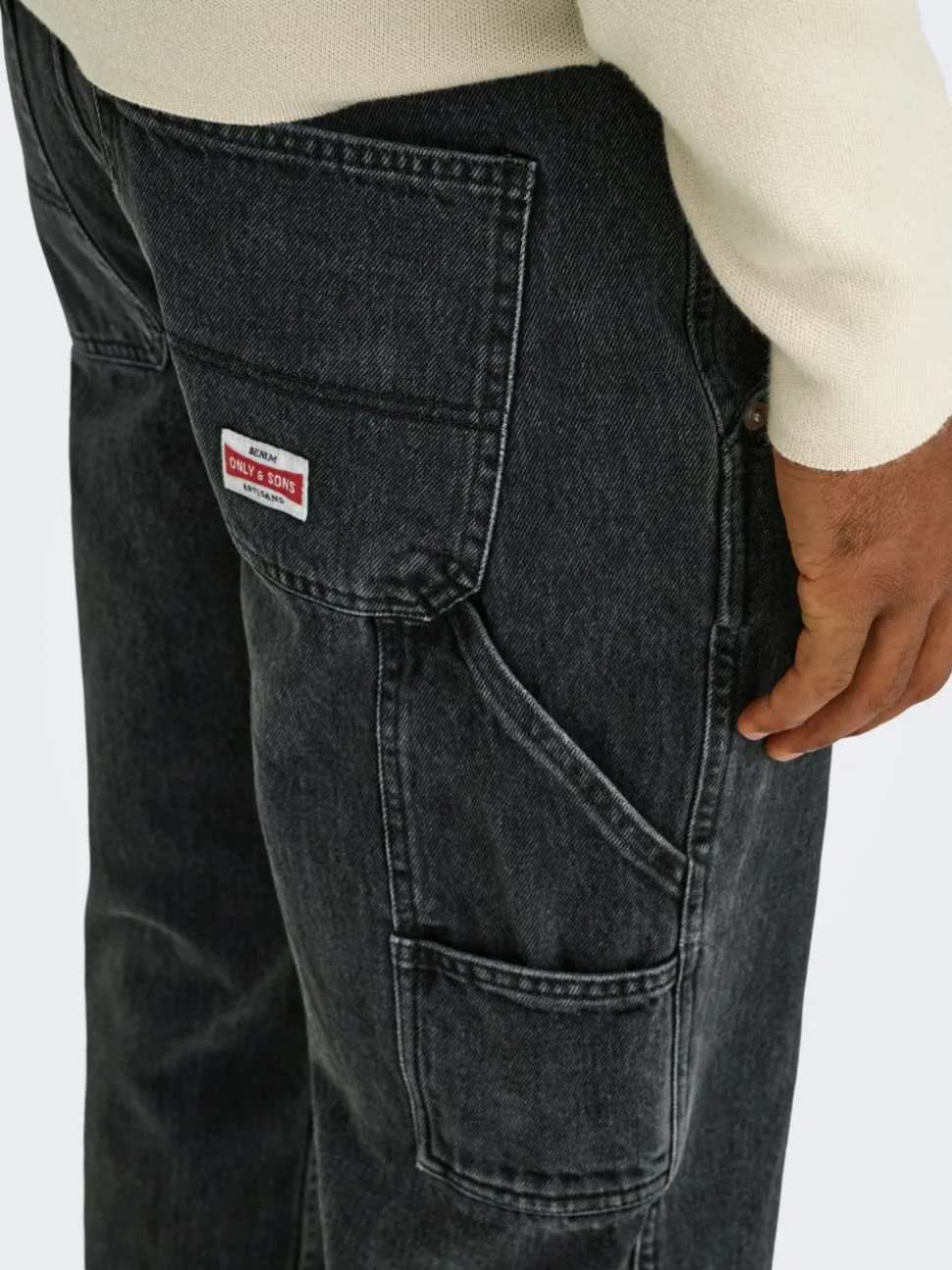 ONSEDGE Medelhög midja Rak passform Jeans