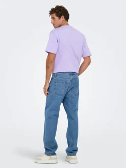 ONSEDGE Medelhög midja Rak passform Jeans