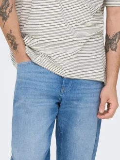 ONSEDGE Medelhög midja Rak passform Jeans
