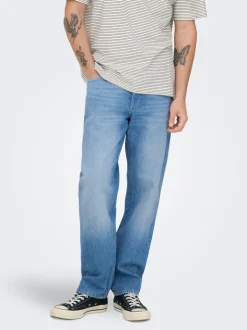 ONSEDGE Medelhög midja Rak passform Jeans