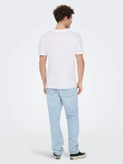 ONSEDGE Medelhög midja Rak passform Jeans