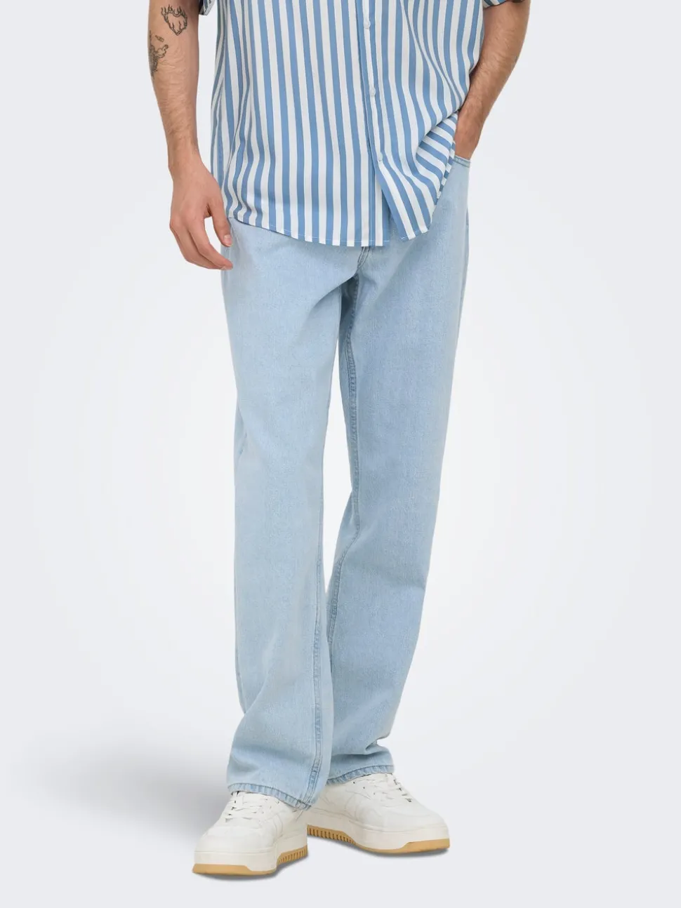 ONSEDGE Medelhög midja Rak passform Jeans