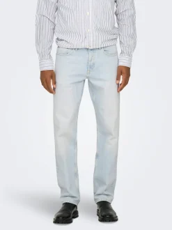 ONSEDGE Medelhög midja Rak passform Jeans