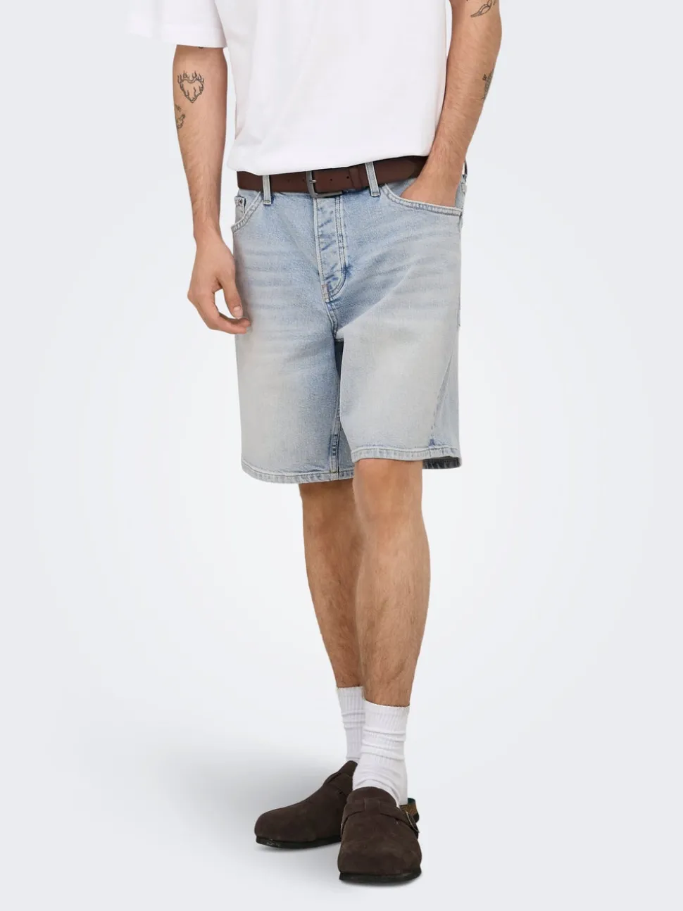 ONSEDGE Medelhög midja Rak passform Shorts
