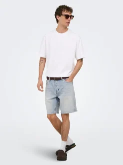 ONSEDGE Medelhög midja Rak passform Shorts