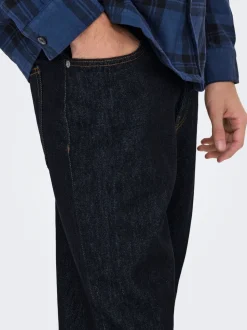 ONSEDGE Medelhög midja Rak passform Jeans