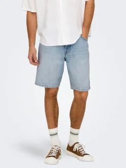 ONSEDGE Medelhög midja Rak passform Shorts