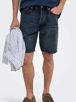 ONSEDGE Medelhög midja Rak passform Shorts