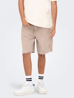 ONSEDGE Medelhög midja Rak passform Shorts