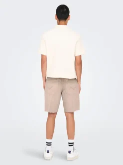 ONSEDGE Medelhög midja Rak passform Shorts