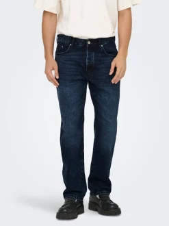 ONSEDGE Medelhög midja Rak passform Jeans