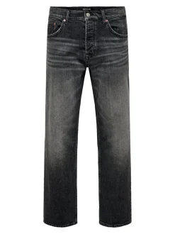 ONSEDGE Medelhög midja Rak passform Jeans