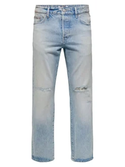 ONSEDGE Medelhög midja Rak passform Jeans