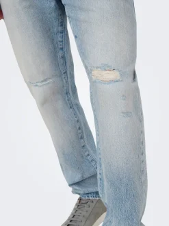 ONSEDGE Medelhög midja Rak passform Jeans