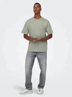 ONSEDGE Medelhög midja Rak passform Jeans
