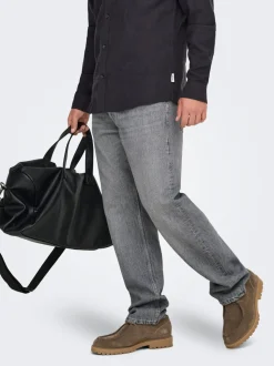 ONSEDGE Medelhög midja Rak passform Jeans