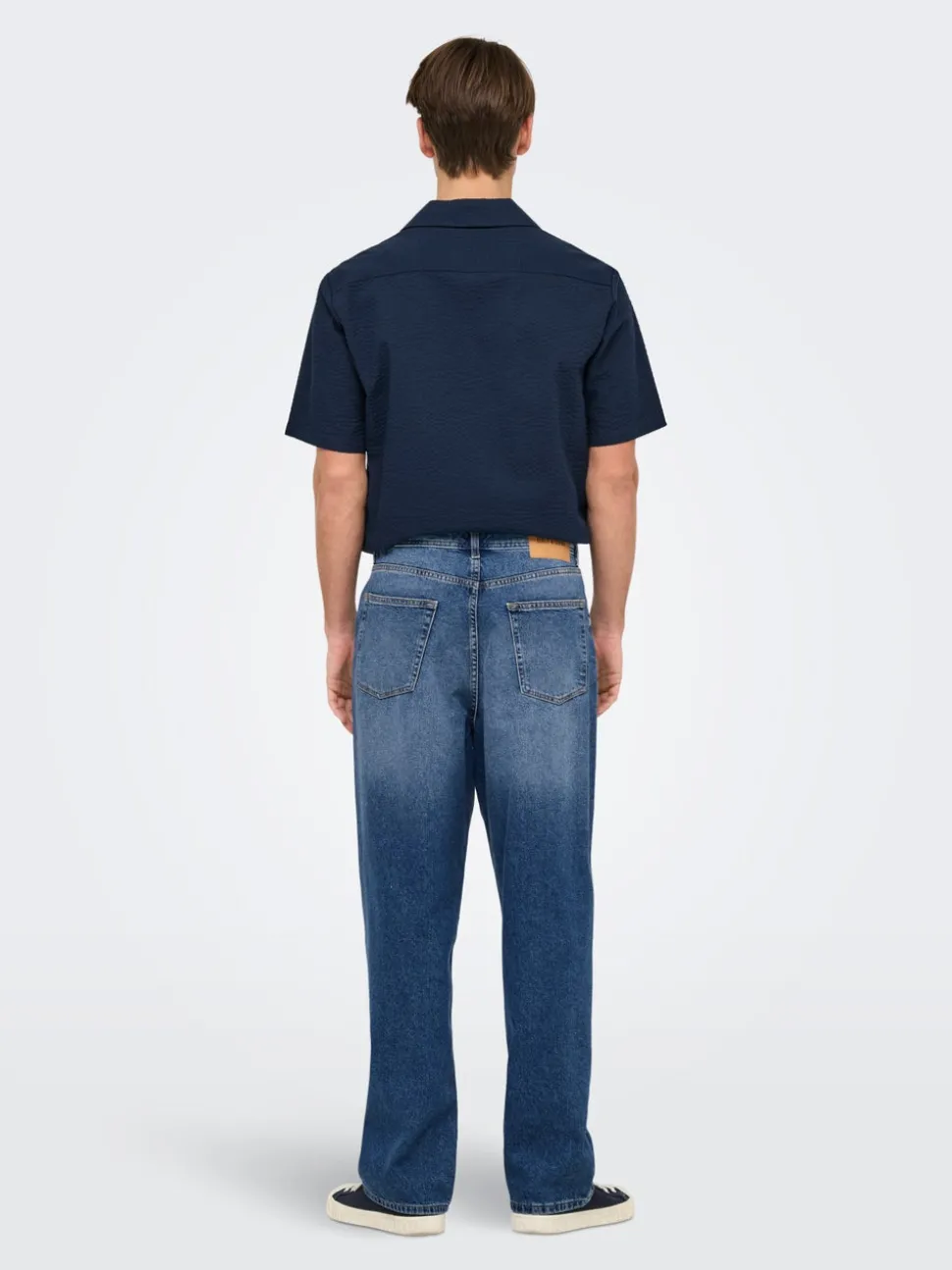 ONSFADE Hög midja Lös passform Jeans