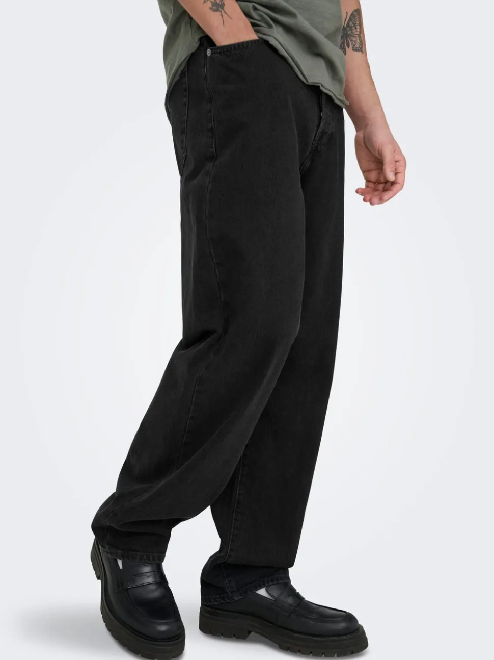 ONSFADE Lös passform Jeans