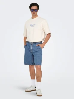 ONSFADE Medelhög midja Lös passform Cargoshorts