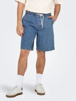 ONSFADE Medelhög midja Lös passform Cargoshorts