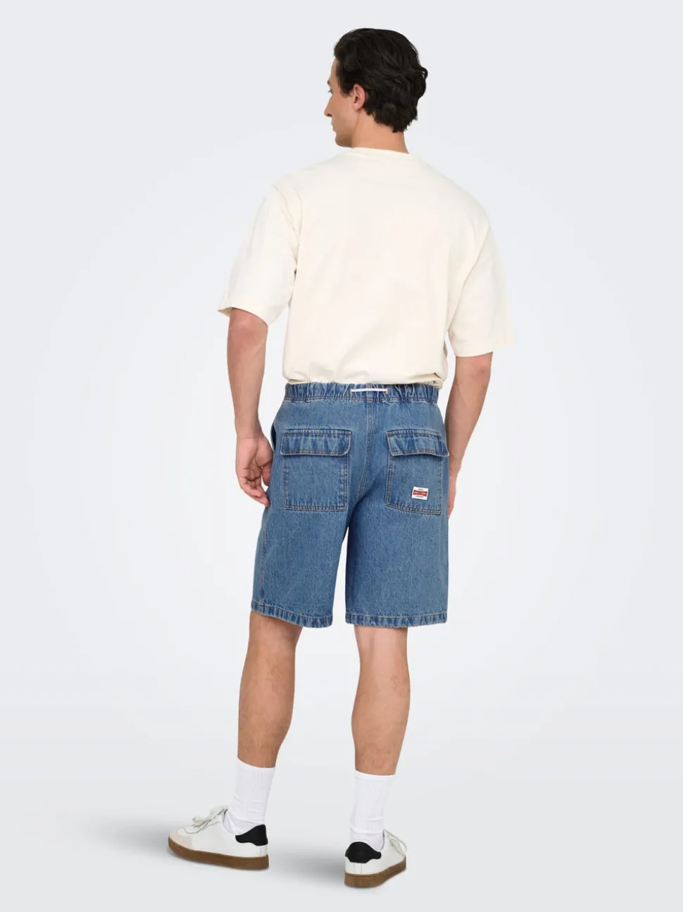 ONSFADE Medelhög midja Lös passform Cargoshorts