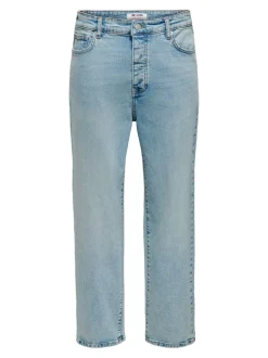 ONSFADE Medelhög midja Lös passform Strecth Jeans