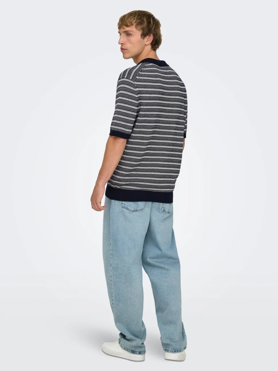 ONSFADE Medelhög midja Lös passform Strecth Jeans