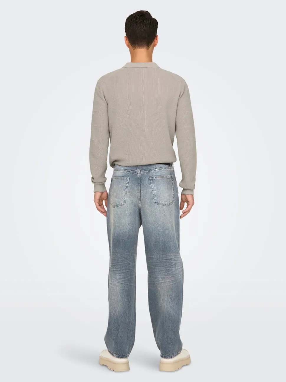ONSFADE Medelhög midja Lös passform Jeans