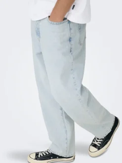 ONSFADE Medelhög midja Lös passform Jeans