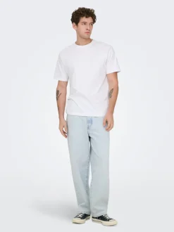 ONSFADE Medelhög midja Lös passform Jeans