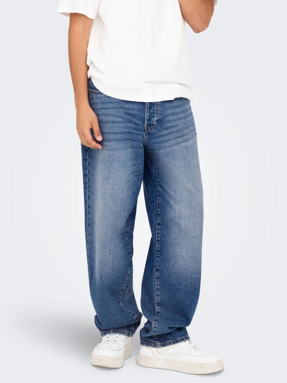 ONSFADE Medelhög midja Lös passform Jeans