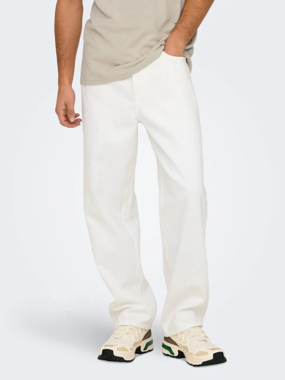 ONSFADE Medelhög midja Lös passform Jeans