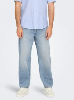 ONSFADE Medelhög midja Lös passform Jeans
