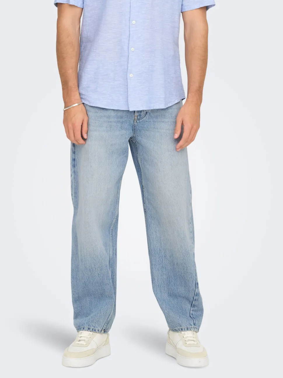 ONSFADE Medelhög midja Lös passform Jeans