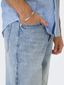 ONSFADE Medelhög midja Lös passform Jeans