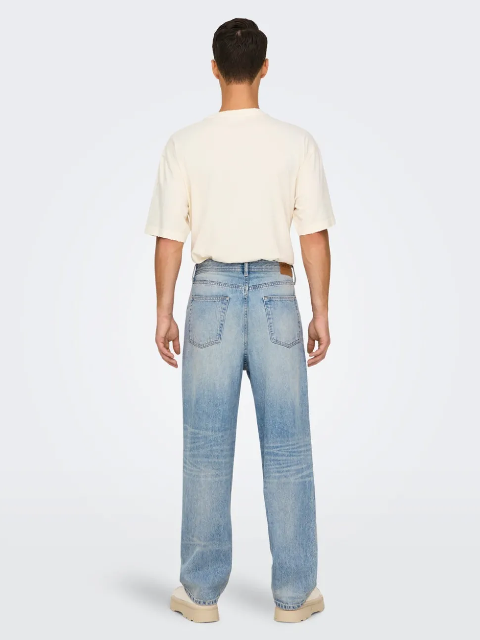 ONSFADE Medelhög midja Lös passform Jeans