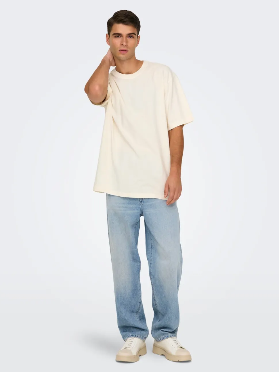 ONSFADE Medelhög midja Lös passform Jeans