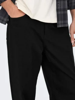 ONSFADE Medelhög midja Lös passform Jeans