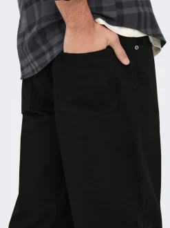 ONSFADE Medelhög midja Lös passform Jeans
