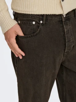 ONSFADE Medelhög midja Lös passform Jeans