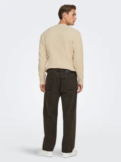ONSFADE Medelhög midja Lös passform Jeans