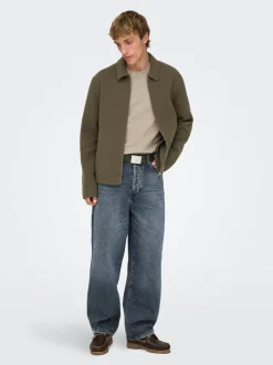 ONSFADE Medelhög midja Lös passform Jeans