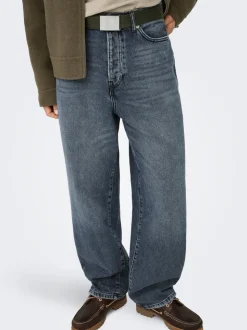 ONSFADE Medelhög midja Lös passform Jeans