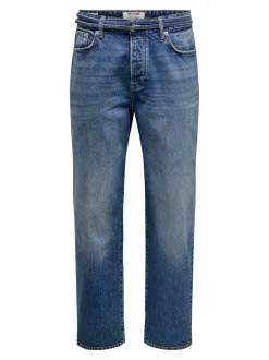 ONSFADE Medelhög midja Lös passform Jeans